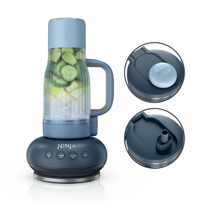 Multi Function Personal Blender Cup with Powerful Ice Crushing & 26oz Travel Tumbler