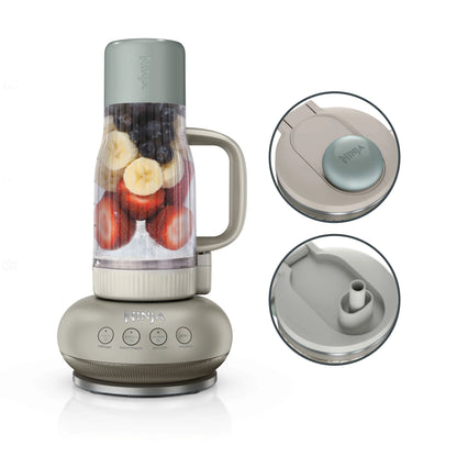 Multi Function Personal Blender Cup with Powerful Ice Crushing & 26oz Travel Tumbler