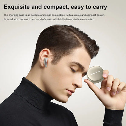 AI Voice Recording Earbuds | Real-Time Transcription, 10 Min Fast Charge, Bluetooth 5.4