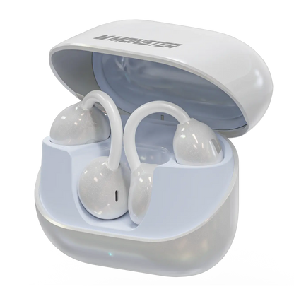 Open Ear Clip Earbuds | 100H Playtime, Bluetooth 6.0, App EQ & Clear Calls