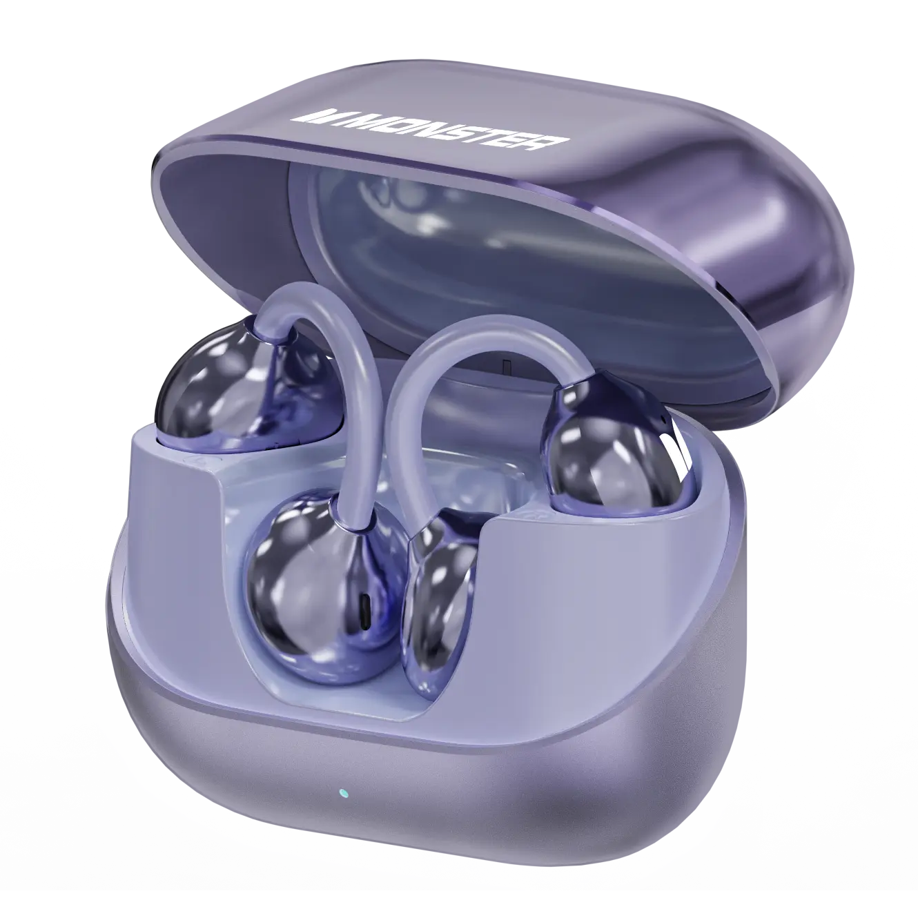 Open Ear Clip Earbuds | 100H Playtime, Bluetooth 6.0, App EQ & Clear Calls
