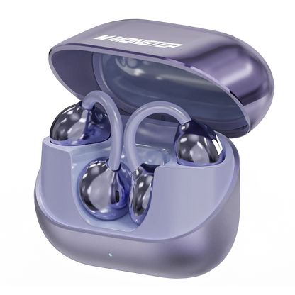 Open Ear Clip Earbuds | 100H Playtime, Bluetooth 6.0, App EQ & Clear Calls