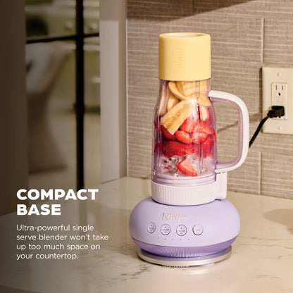Multi Function Personal Blender Cup with Powerful Ice Crushing & 26oz Travel Tumbler