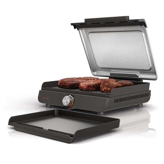 XL Indoor Griddle & Grill with Dual Cooking Plates & Precision Temperature Control