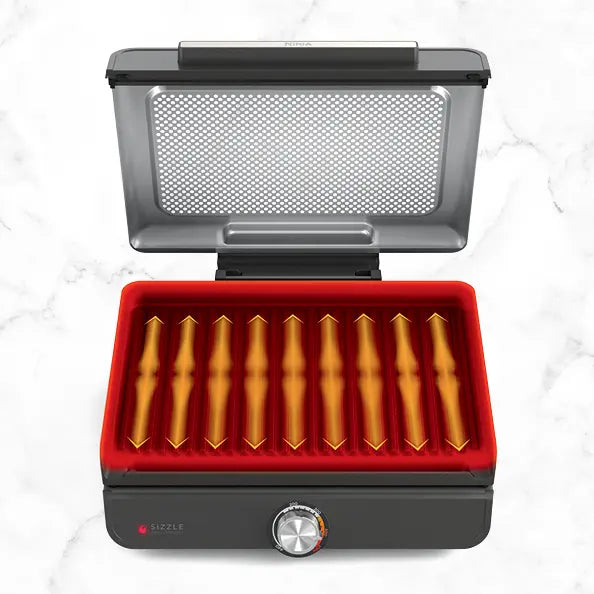 XL Indoor Griddle & Grill with Dual Cooking Plates & Precision Temperature Control